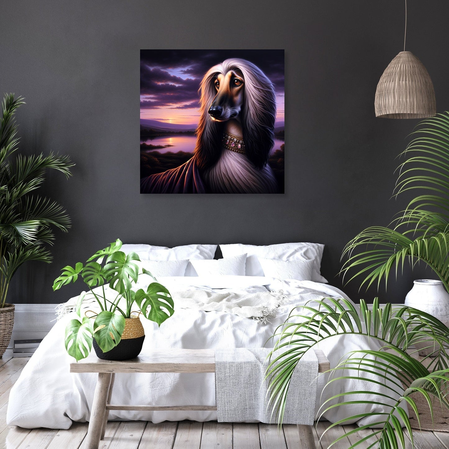 Regal Afghan Dusk Canvas