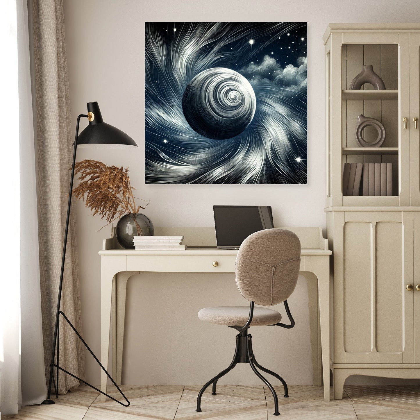 Starry Planet Canvas