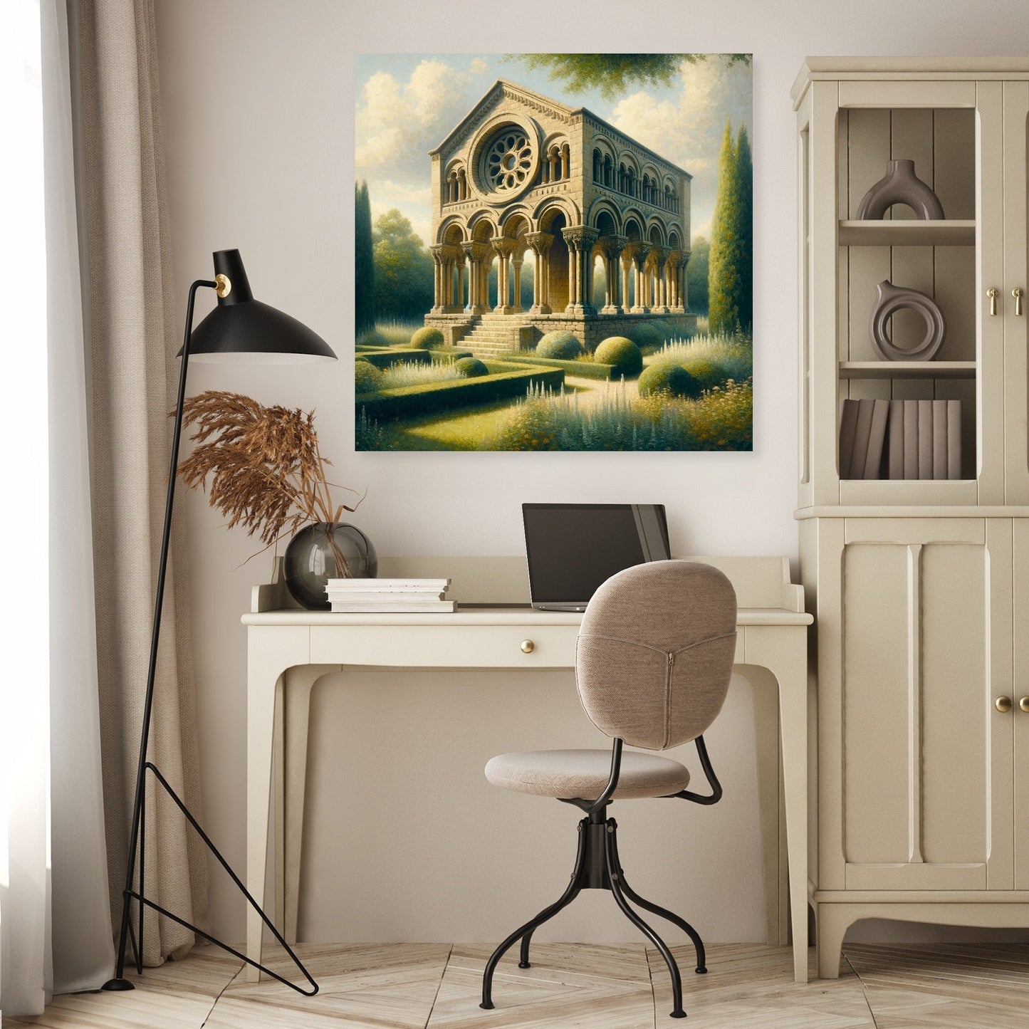 Romanesque Reverie Canvas