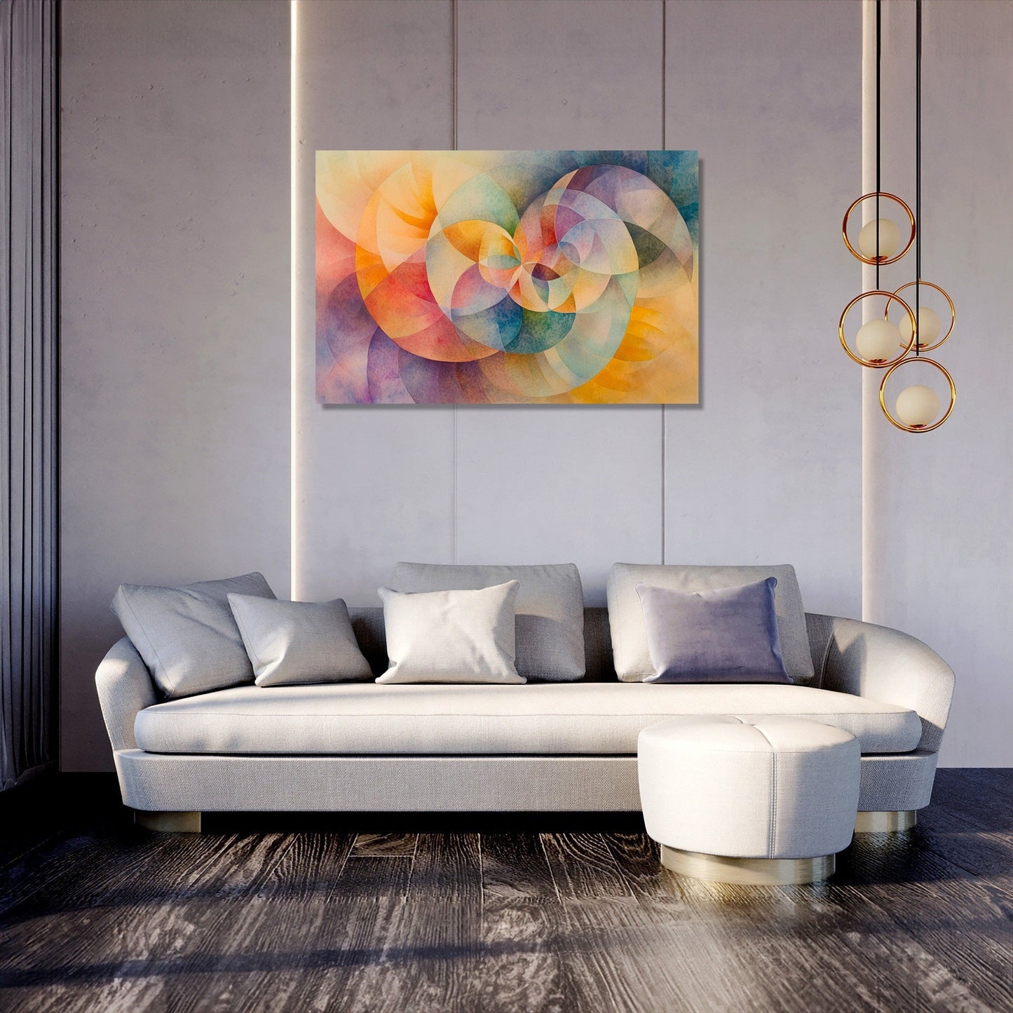 Dreamscape Kaleidoscope Canvas