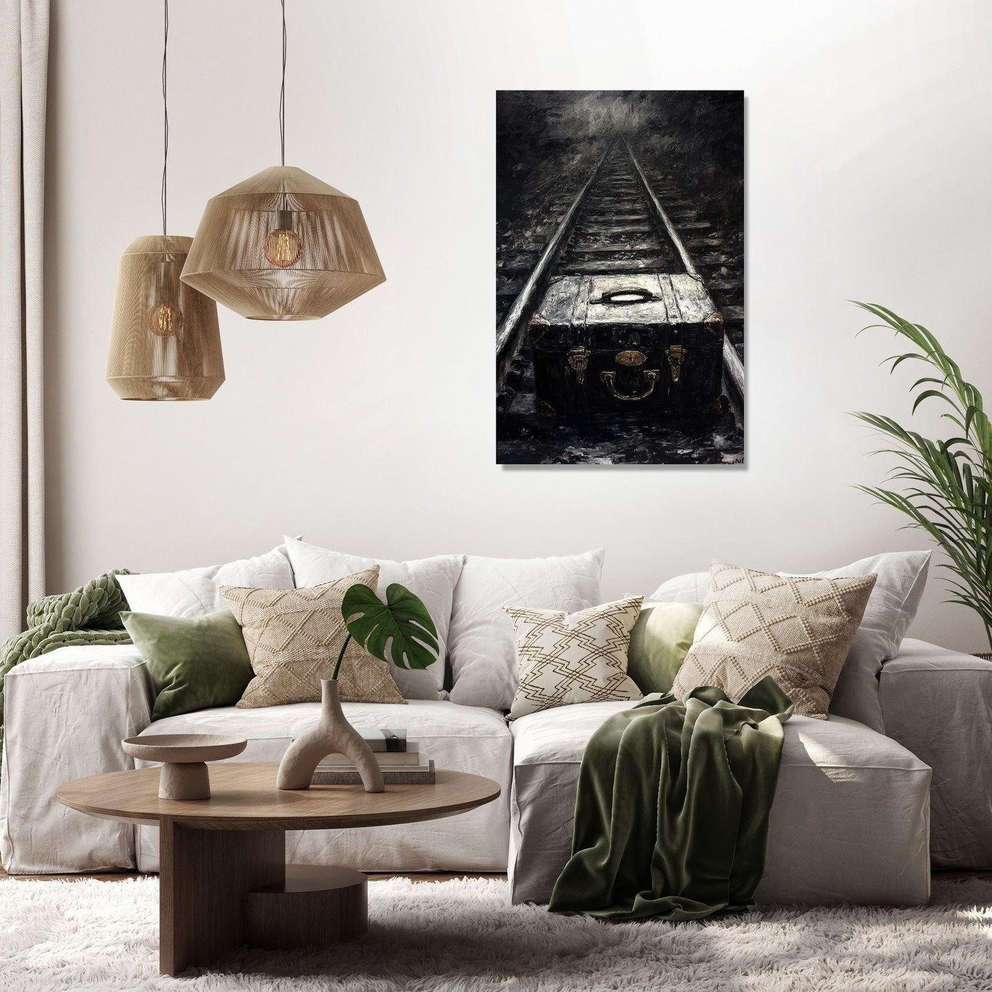 Echoes of Departure Canvas