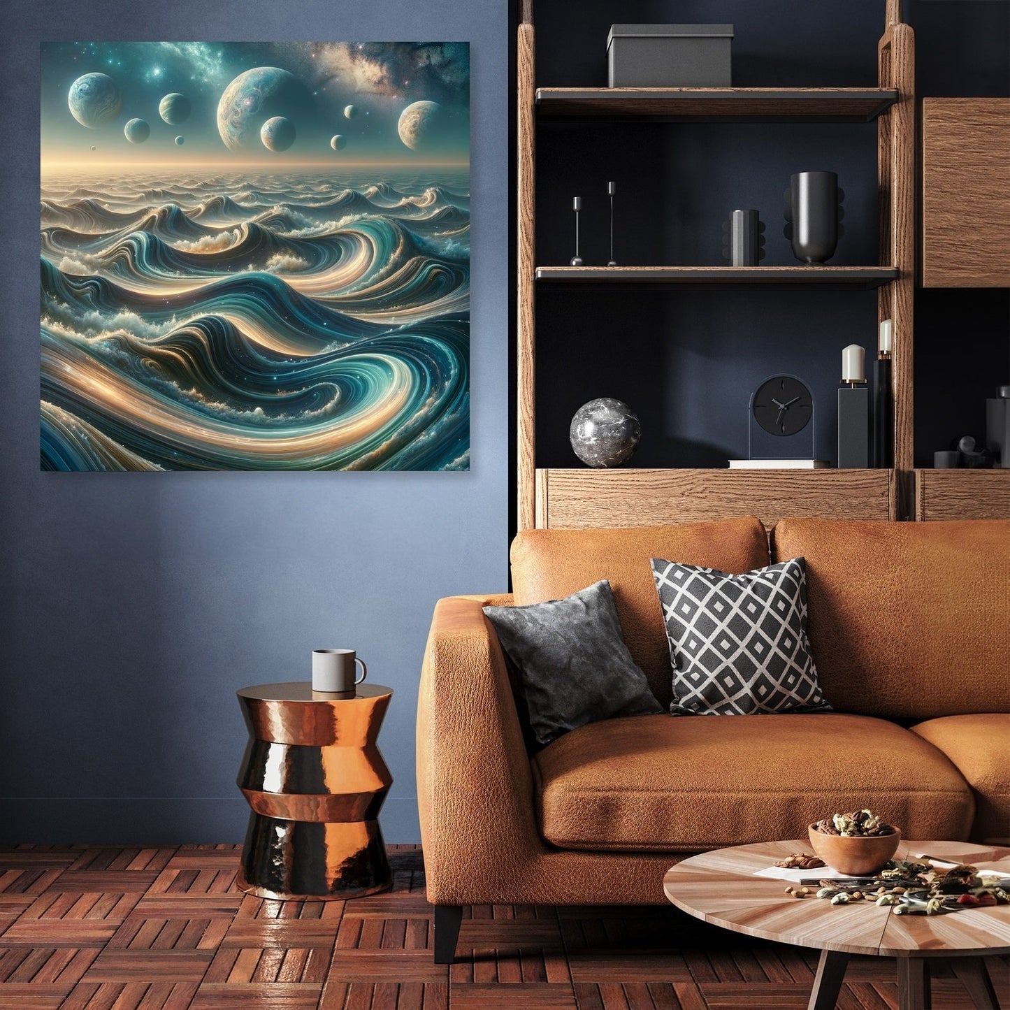 Stellar Galaxy Canvas