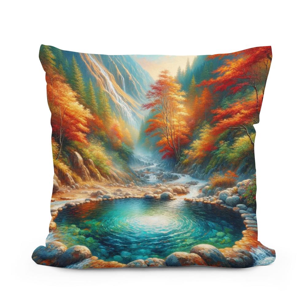 Mountain Retreat Cotton Cushion