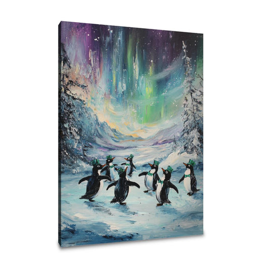 Penguin Dance Canvas