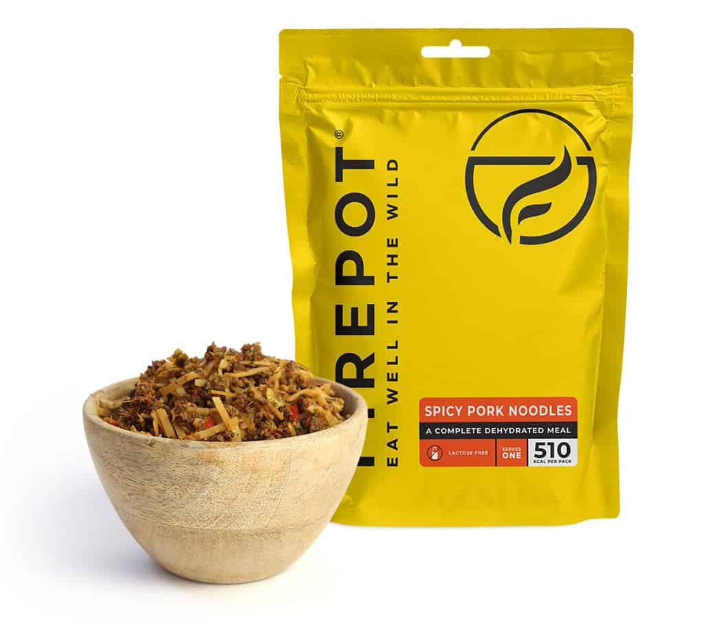 Firepot Spicy Pork Noodles 105g Dehydrated