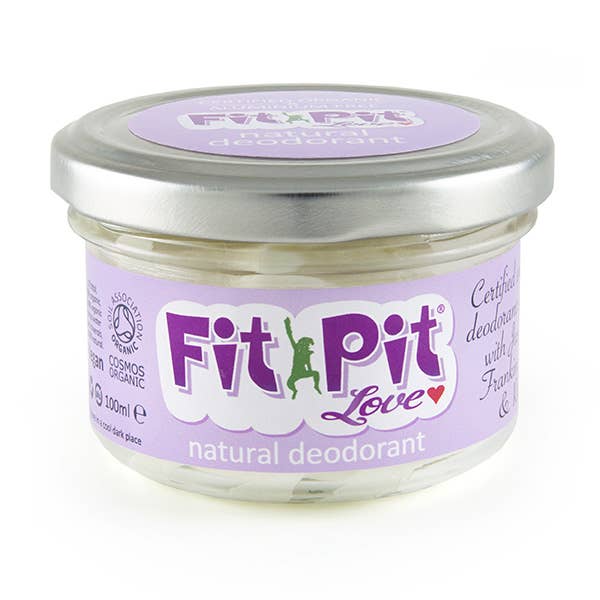 Fit Pit Love Natural Deodorant COSMOS Organic Formula