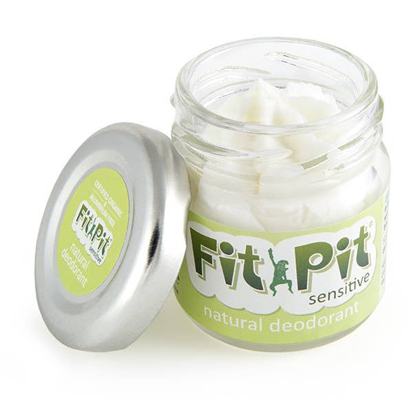 Fit Pit Natural Deodorant for Sensitive Skin COSMOS Organic
