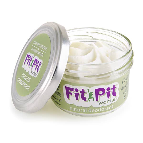Fit Pit Natural Deodorant for Women | COSMOS Organic