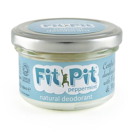 Fit Pit Peppermint Natural Deodorant COSMOS Organic