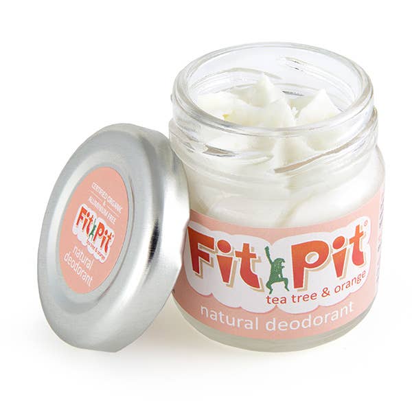 Fit Pit Tea Tree & Orange Natural Deodorant COSMOS Organic