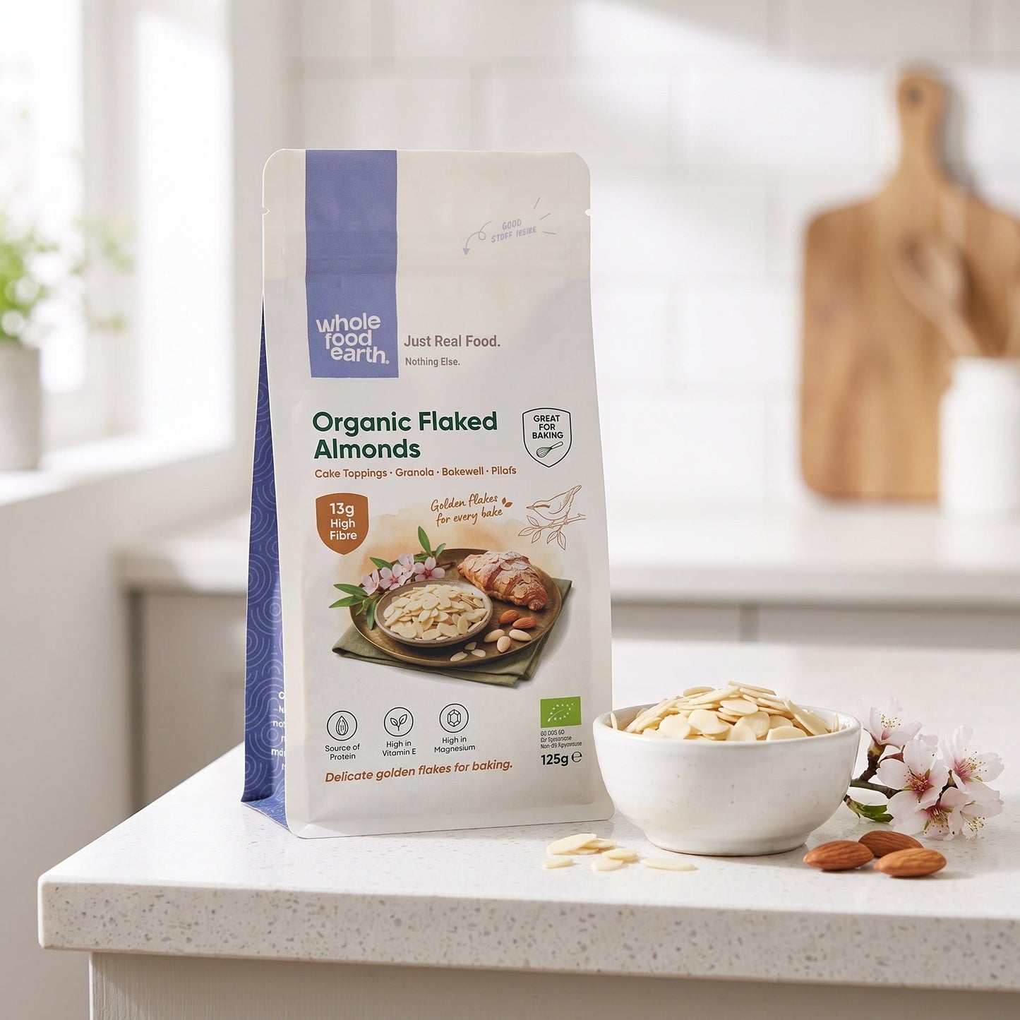 Organic Flaked Almonds