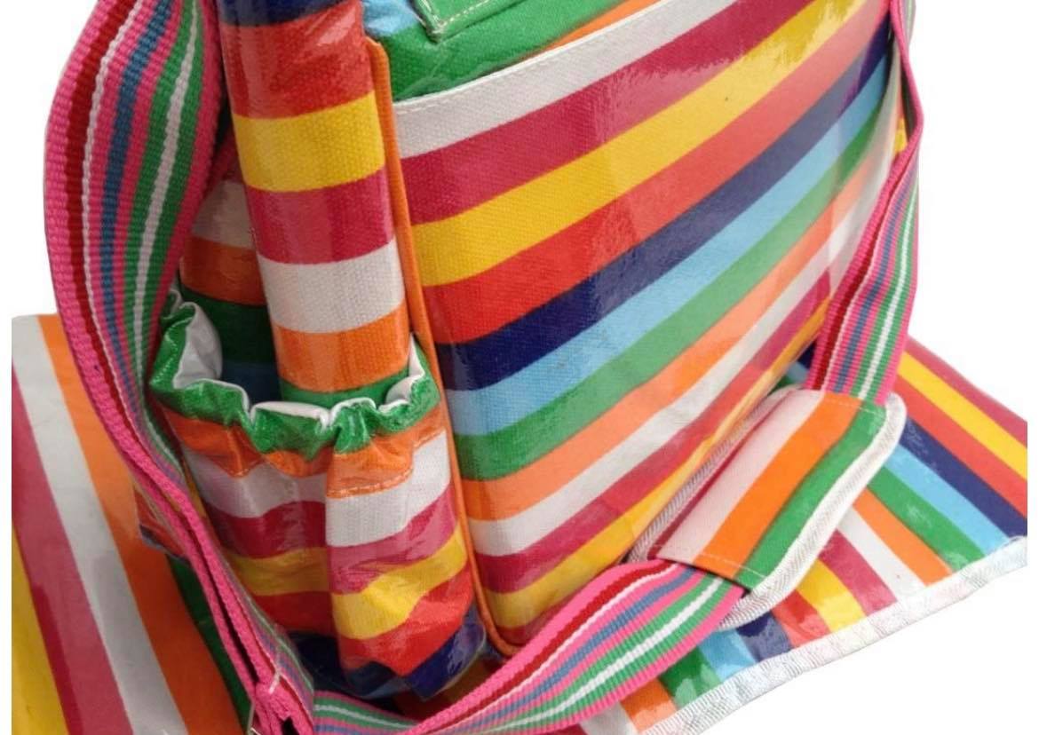 Rainbow Changing Nappy Bag