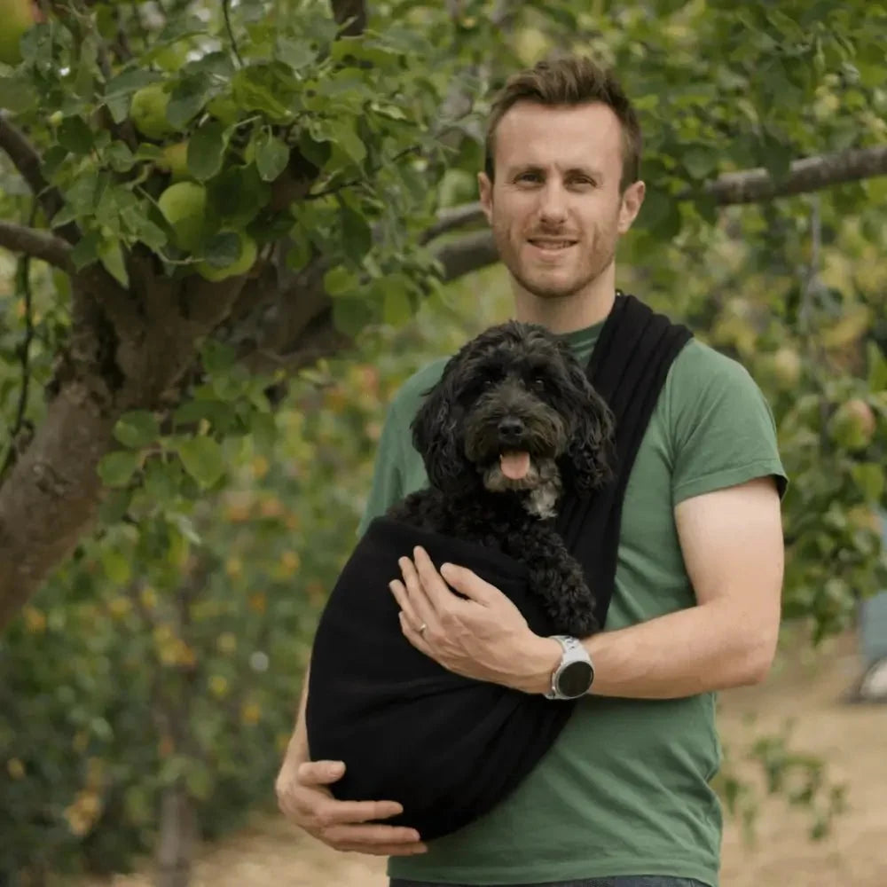 Plain Polar Fleece Dog Sling - Standard, Petite and Long Strap Sizes