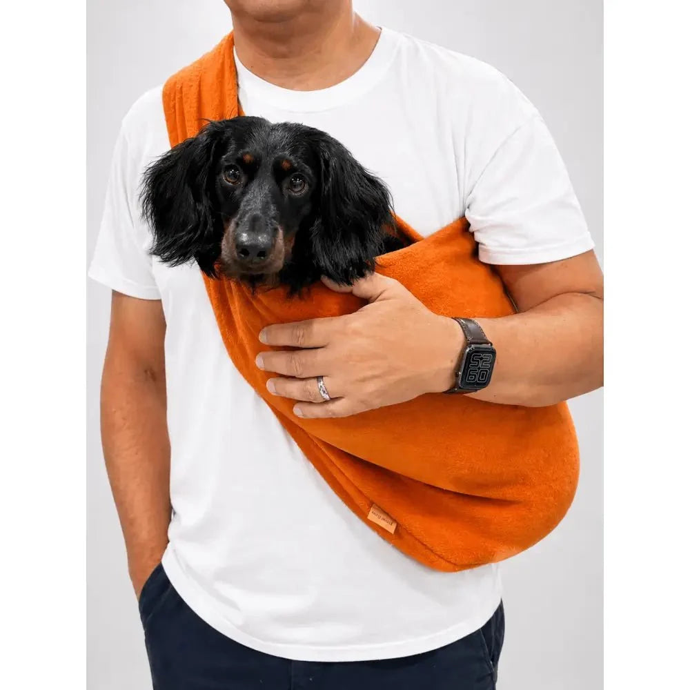 Plain Polar Fleece Dog Sling - Standard, Petite and Long Strap Sizes