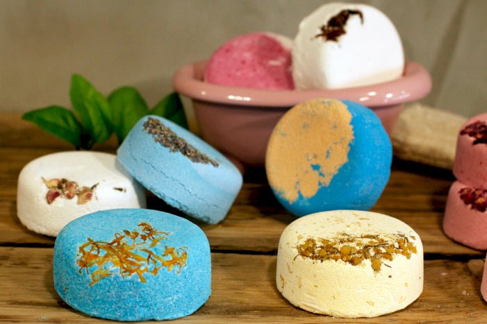 Floral Fizz Bath Bomb - Pineapple & Pomegranate