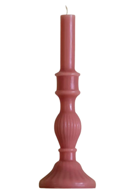 Florence Pillar Candle 32cm - Rose Set of 2