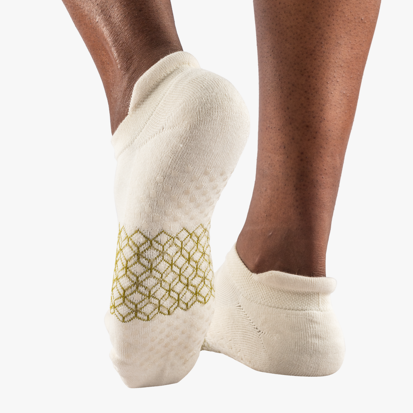 grip socks (ankle) - organic combed cotton