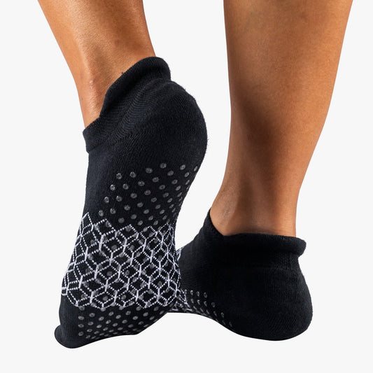 grip socks (ankle) - organic combed cotton