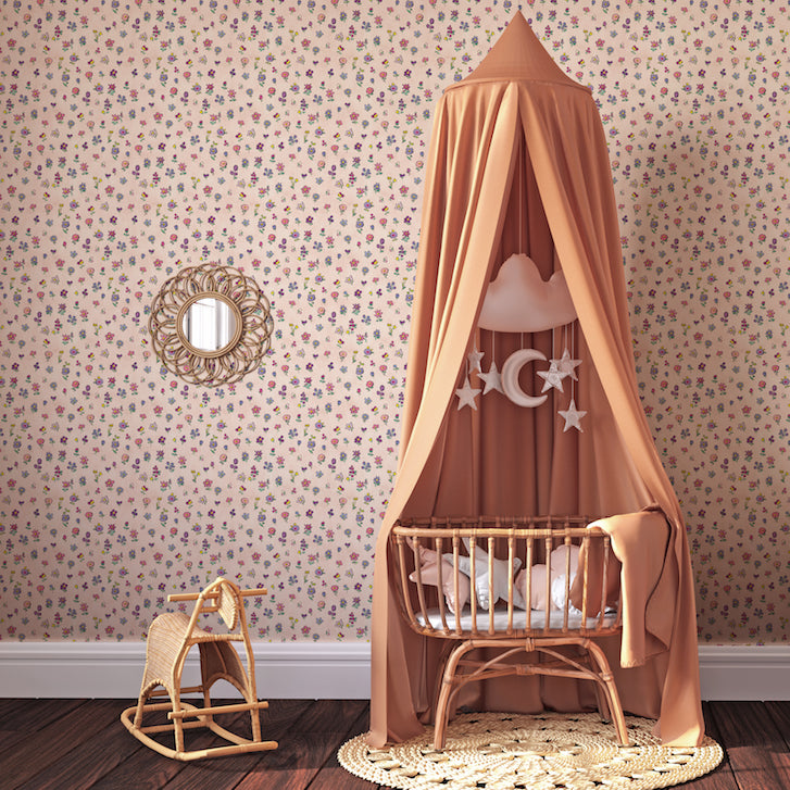 Flower Power - Rainbow - Wallpaper