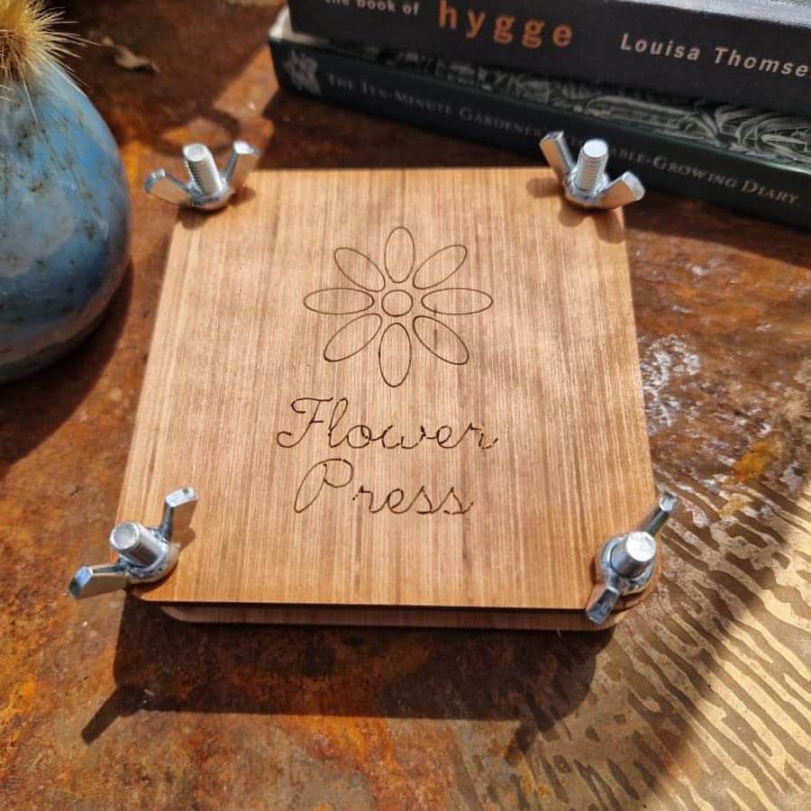 Mini Wooden Flower Press