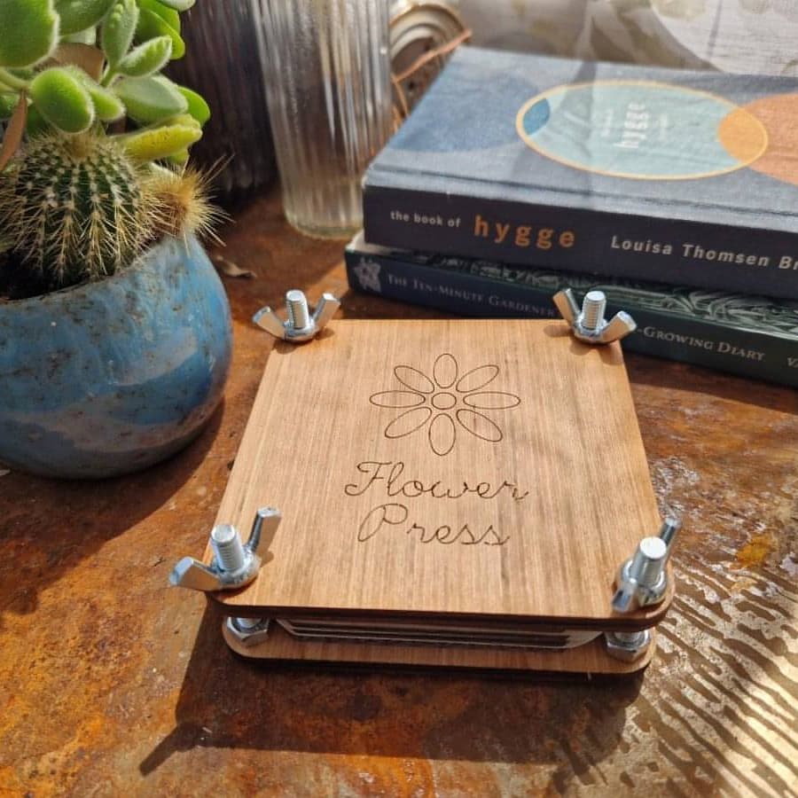 Mini Wooden Flower Press