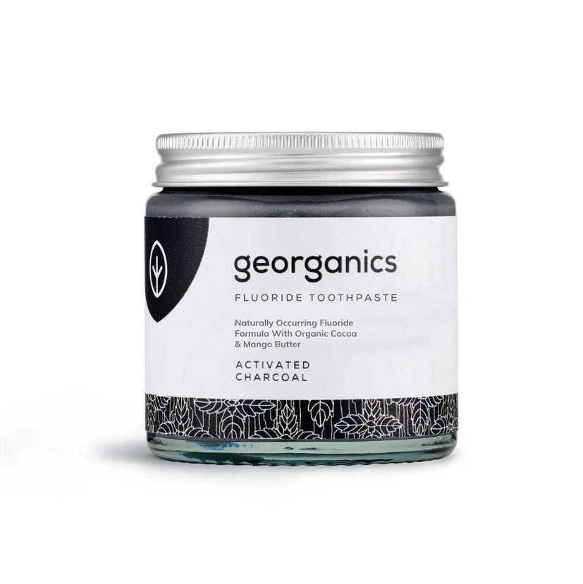 Georganics Activated Charcoal Natural Fluoride Toothpaste