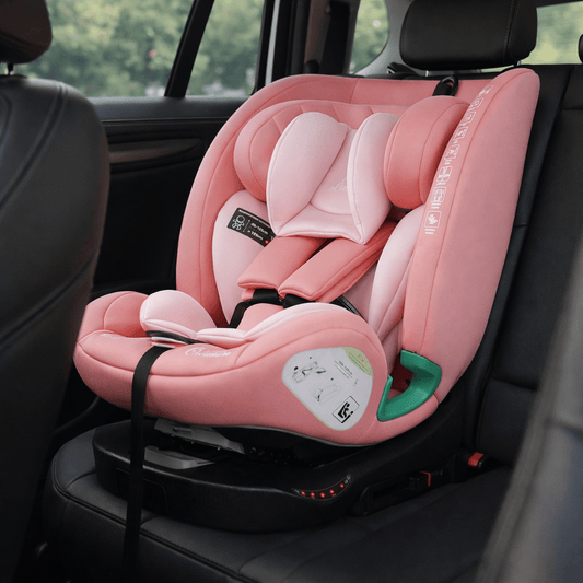 For Your Little One AllStage 360 0/1/2/3 ISOFIX I-Size Car Seat - Blush Rose (Birth-12 Years)