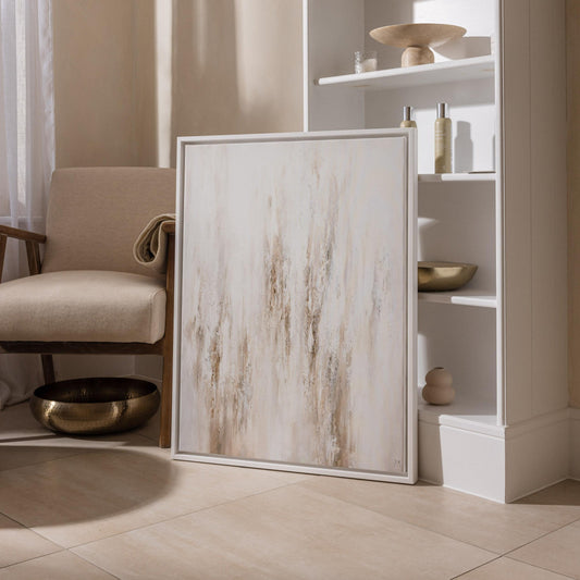 Forma Portrait Framed Printed Canvas