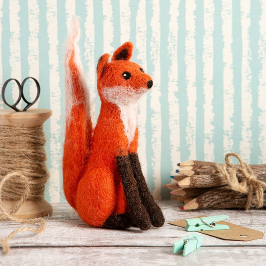 Fox Needle Felting Kit for Beginners