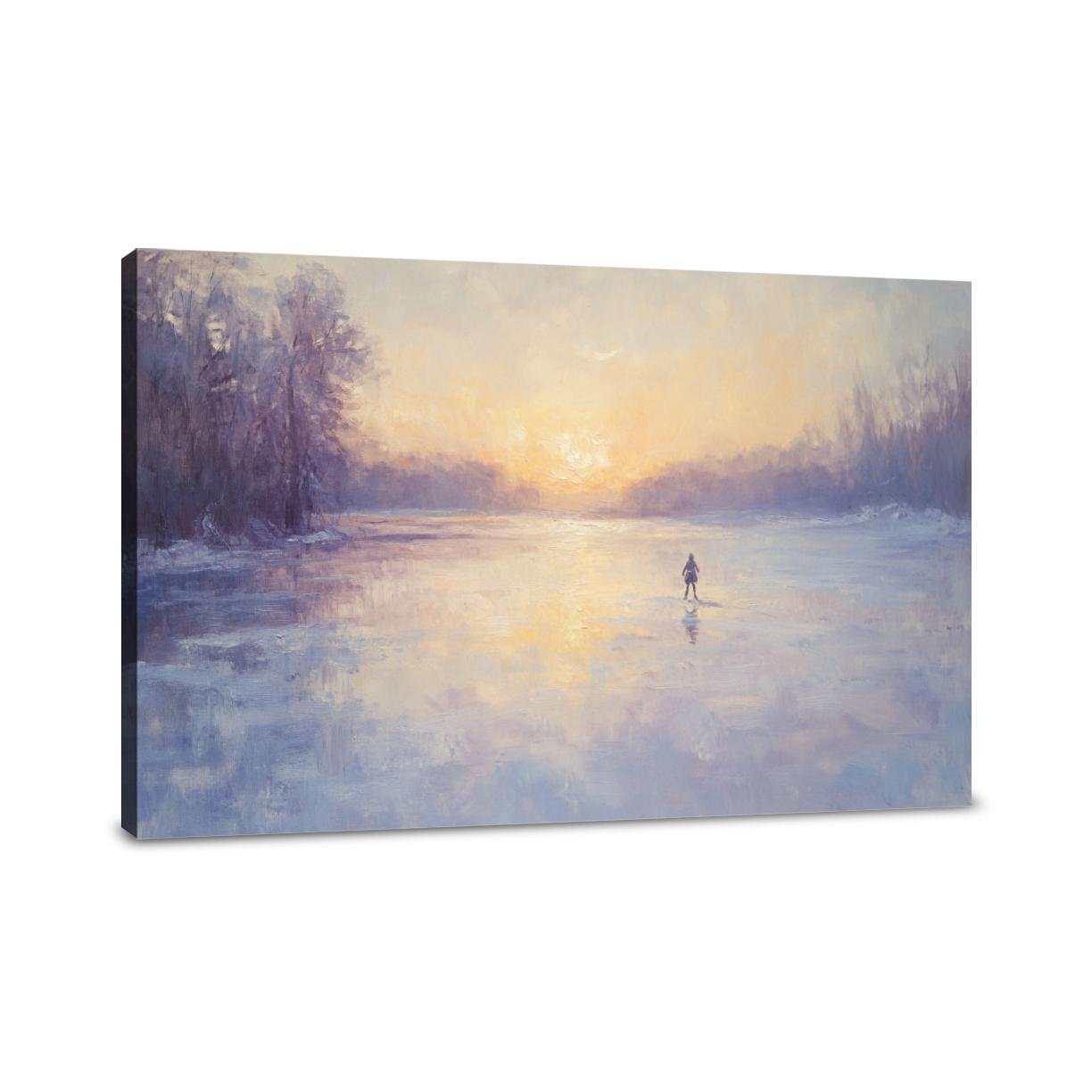 Sunset Skater Canvas