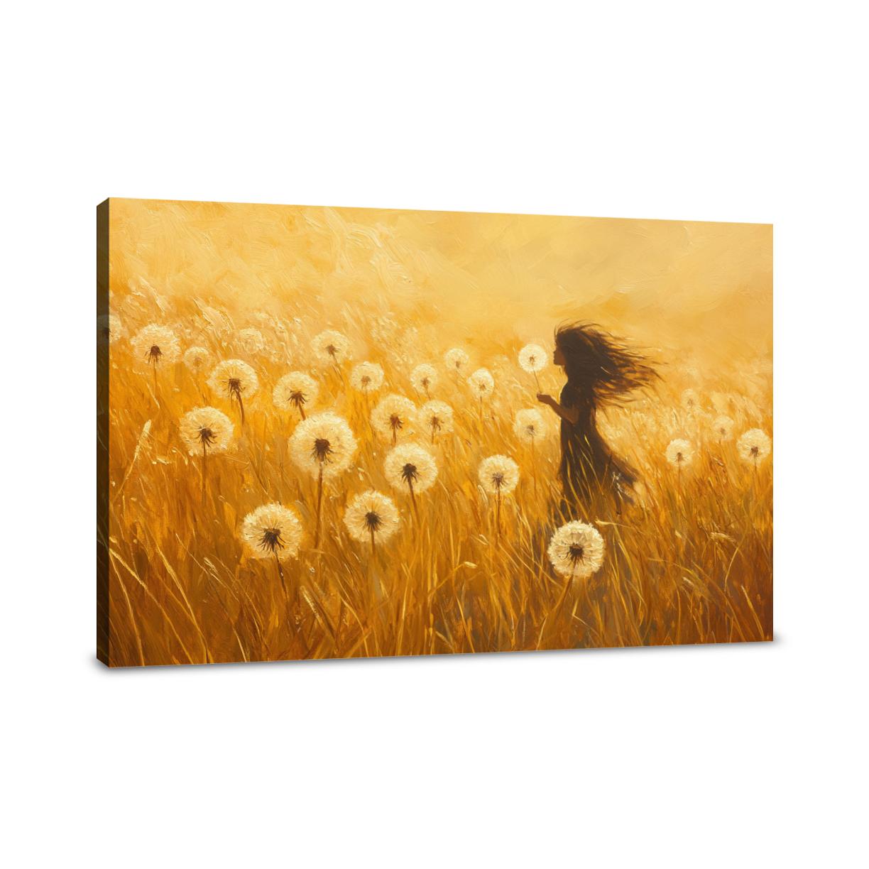 Dandelion Dreams Canvas