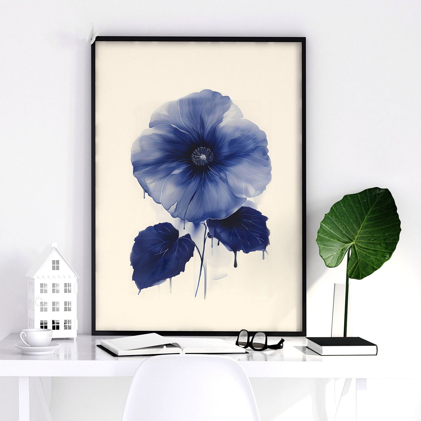 Framed Art On Wall | Set of 2 Botanical Wall art Prints