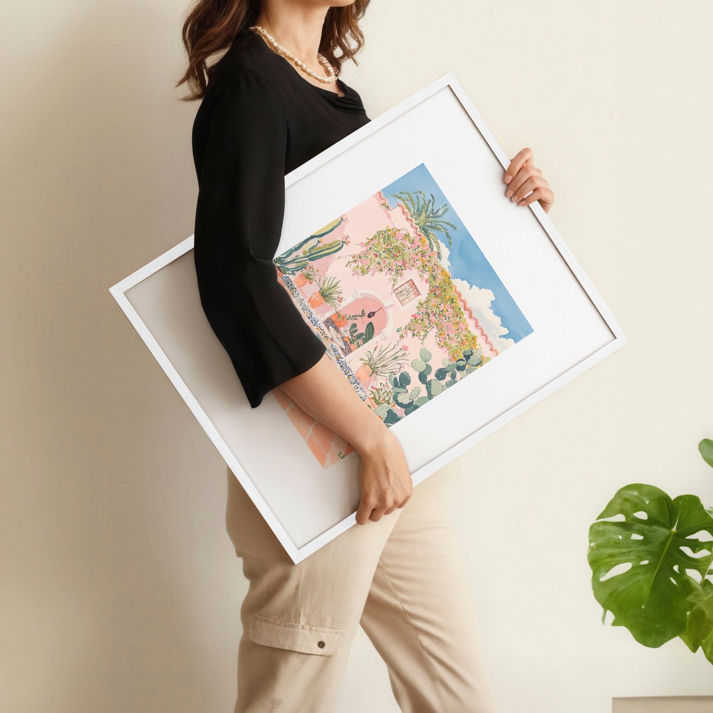 Framed Art Prints | Set of 3 Beach Decor Wall art Prints