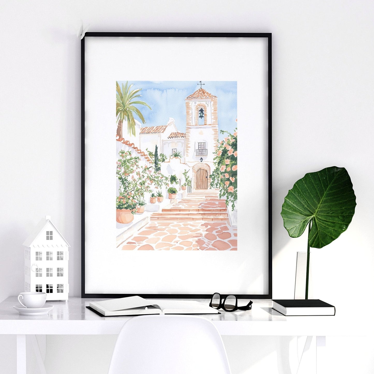 Framed Printed Artwork | Set of 3 Beach Decor Wall art Prints