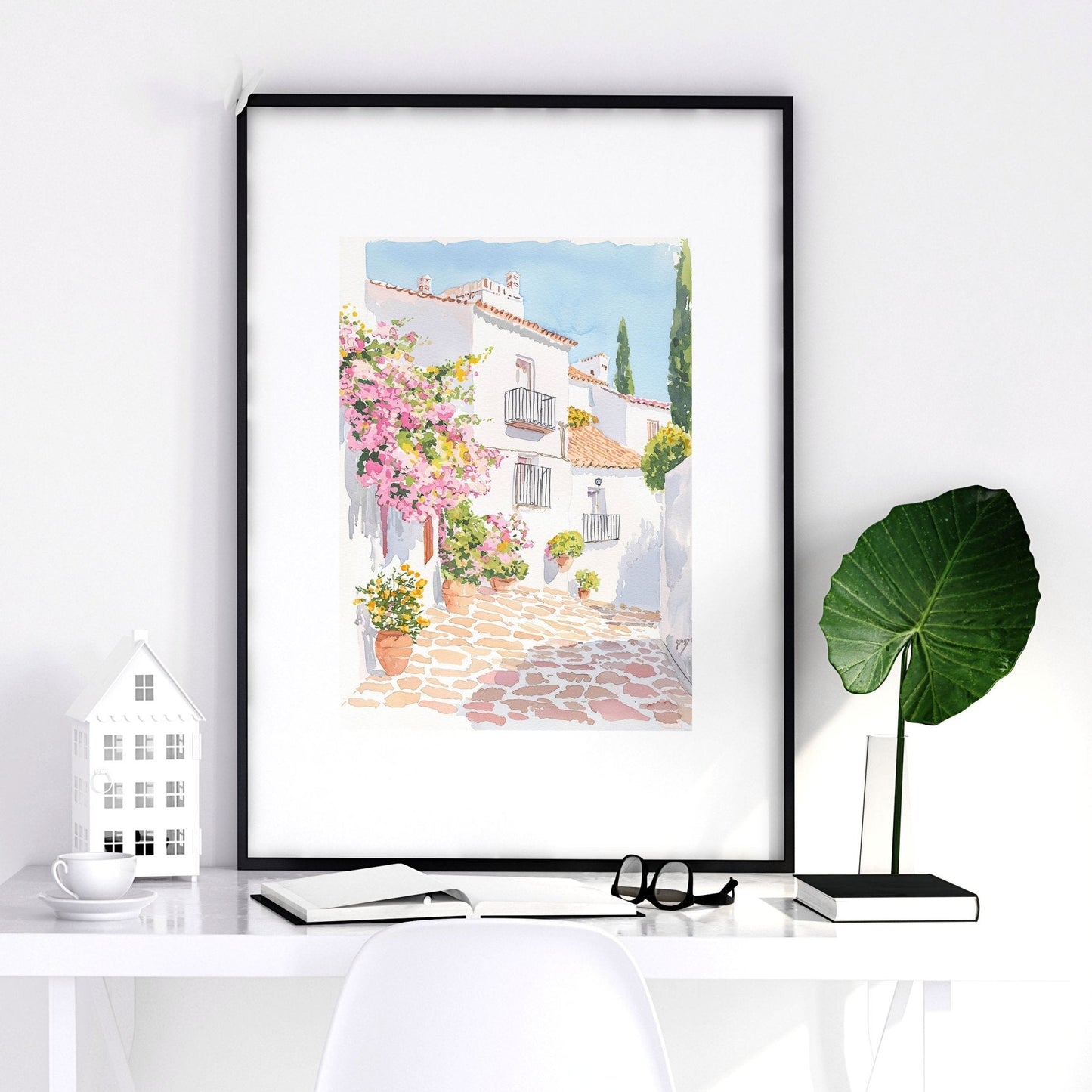 Framed Printed Artwork | Set of 3 Beach Decor Wall art Prints