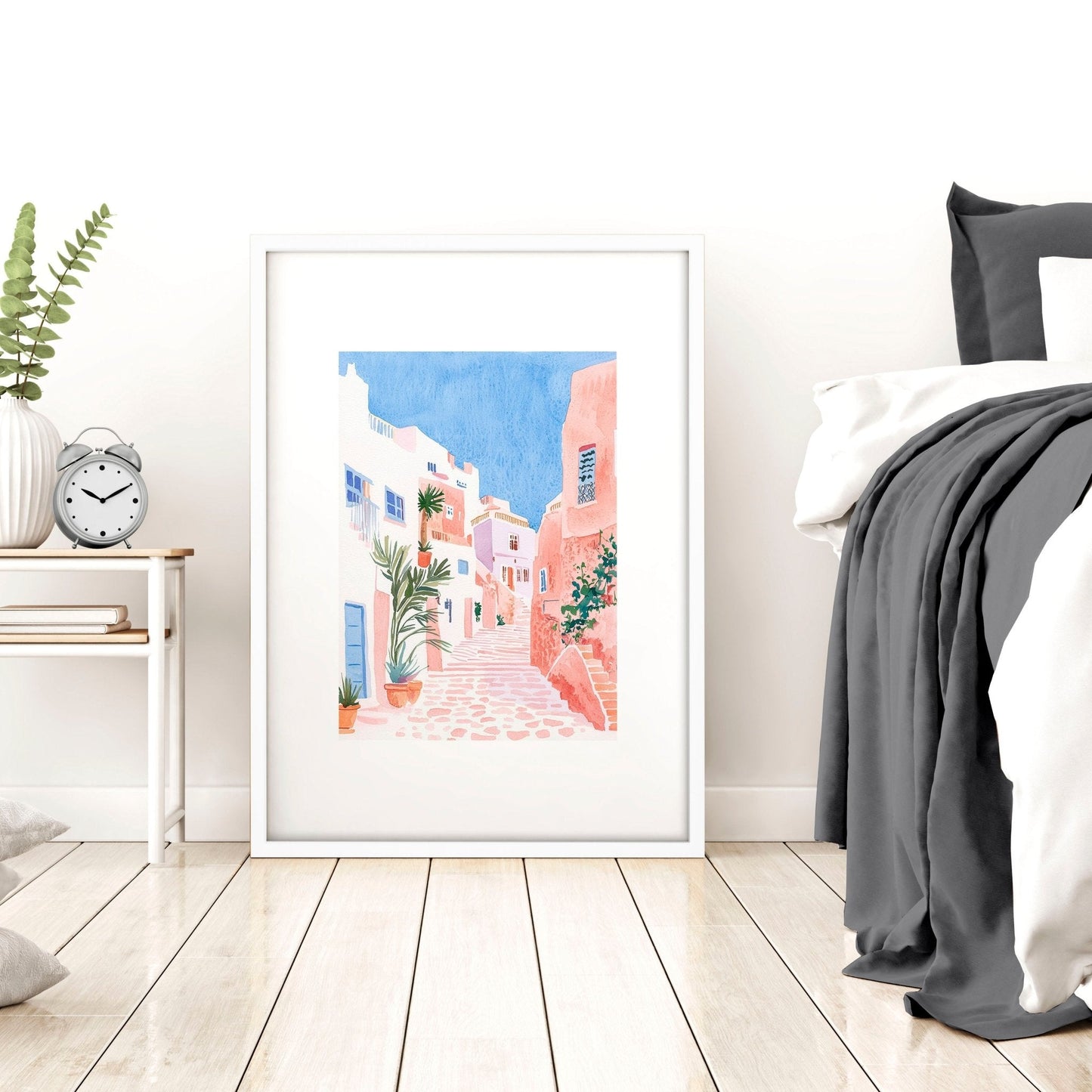 Framed Prints Art | Set of 3 Beach Decor Wall art Prints