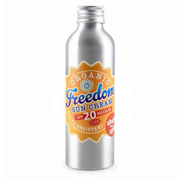 Freedom Sun Cream SPF 20 – Organic Mineral Protect & Repair Formula