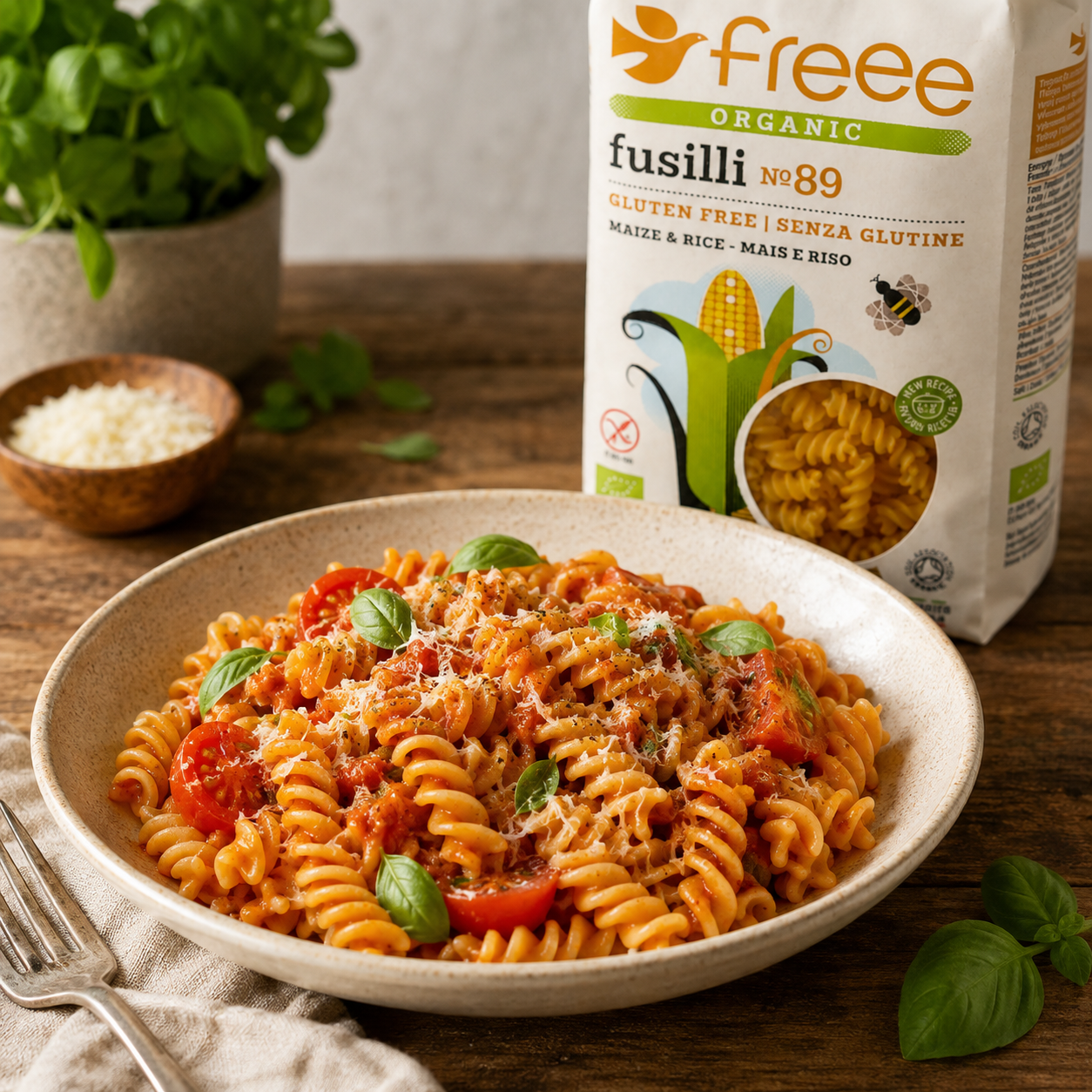 Freee Gluten Free Organic Maize & Rice Fusilli