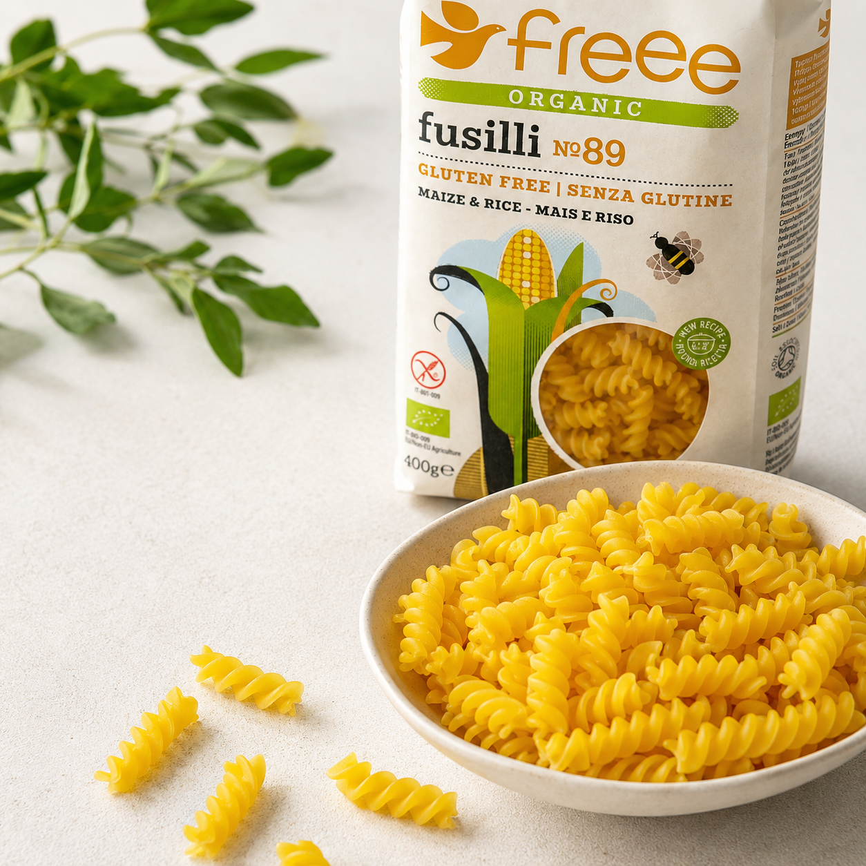 Freee Gluten Free Organic Maize & Rice Fusilli