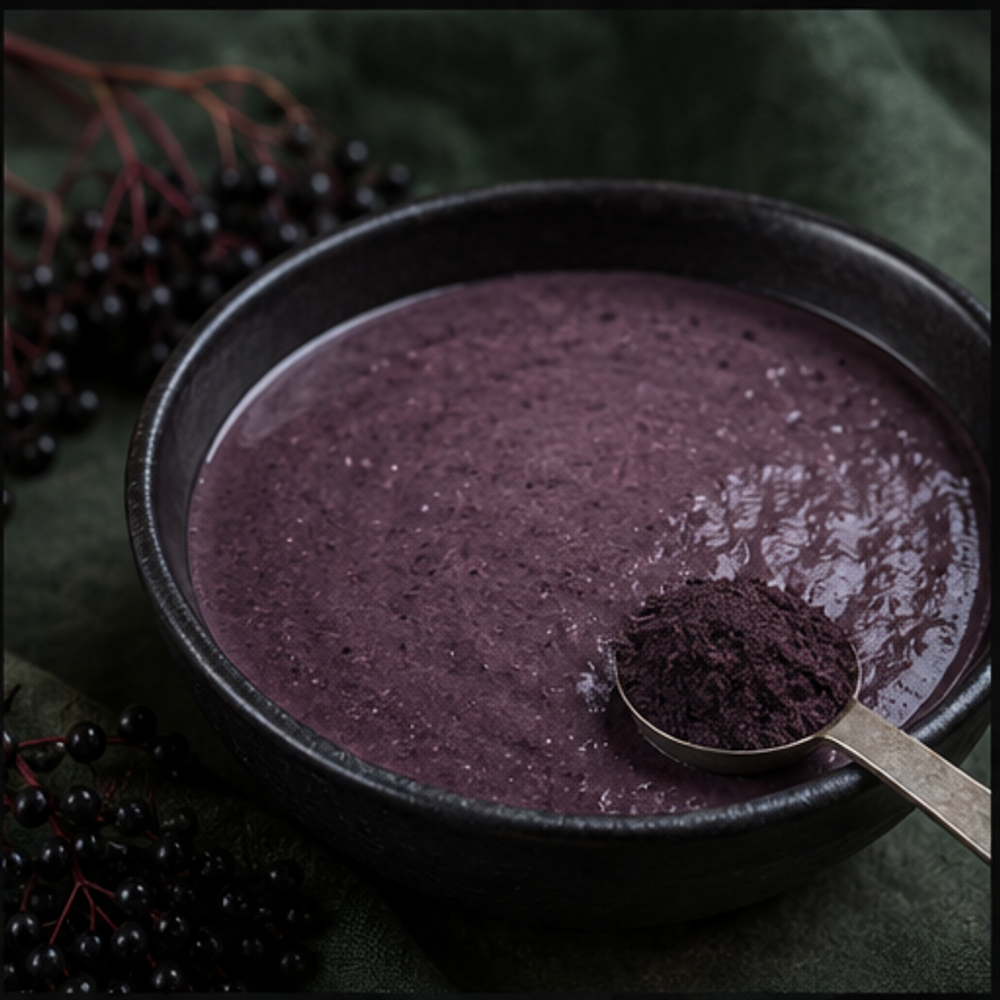 Freeze Dried Elderberry Powder