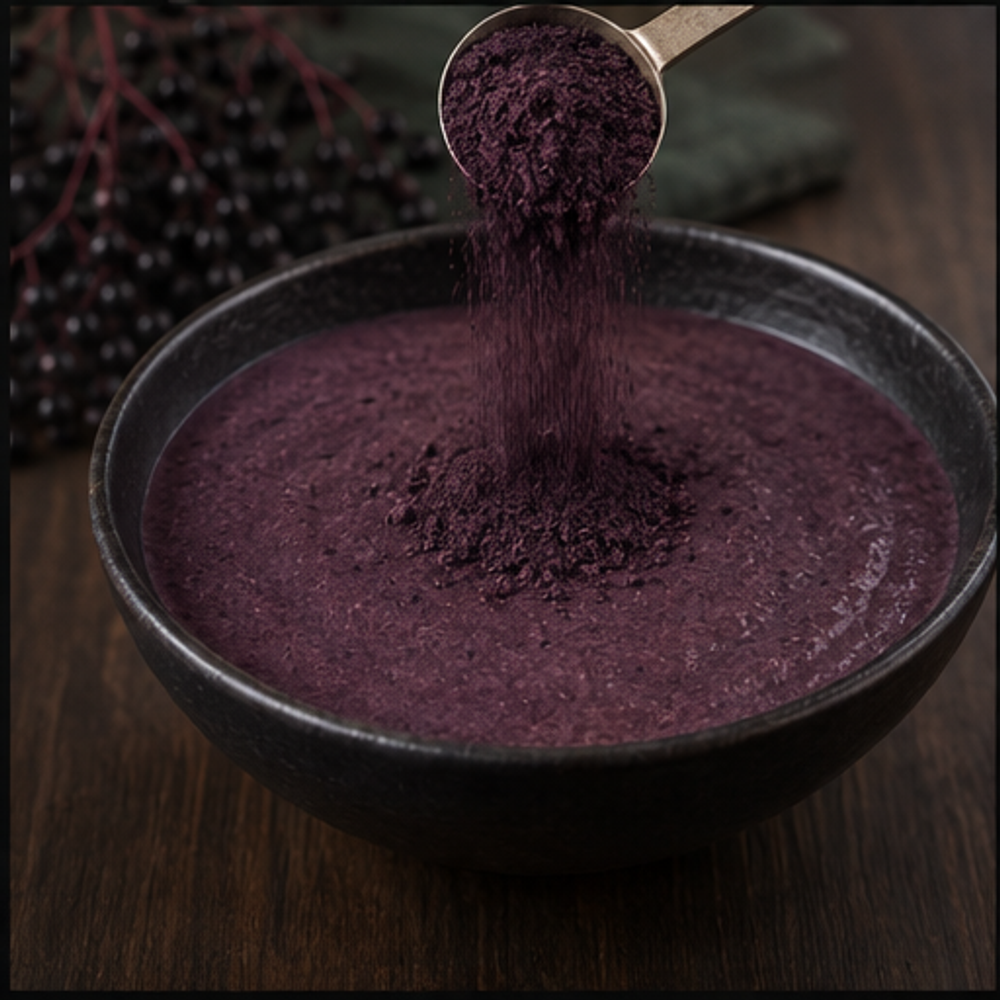 Freeze Dried Elderberry Powder