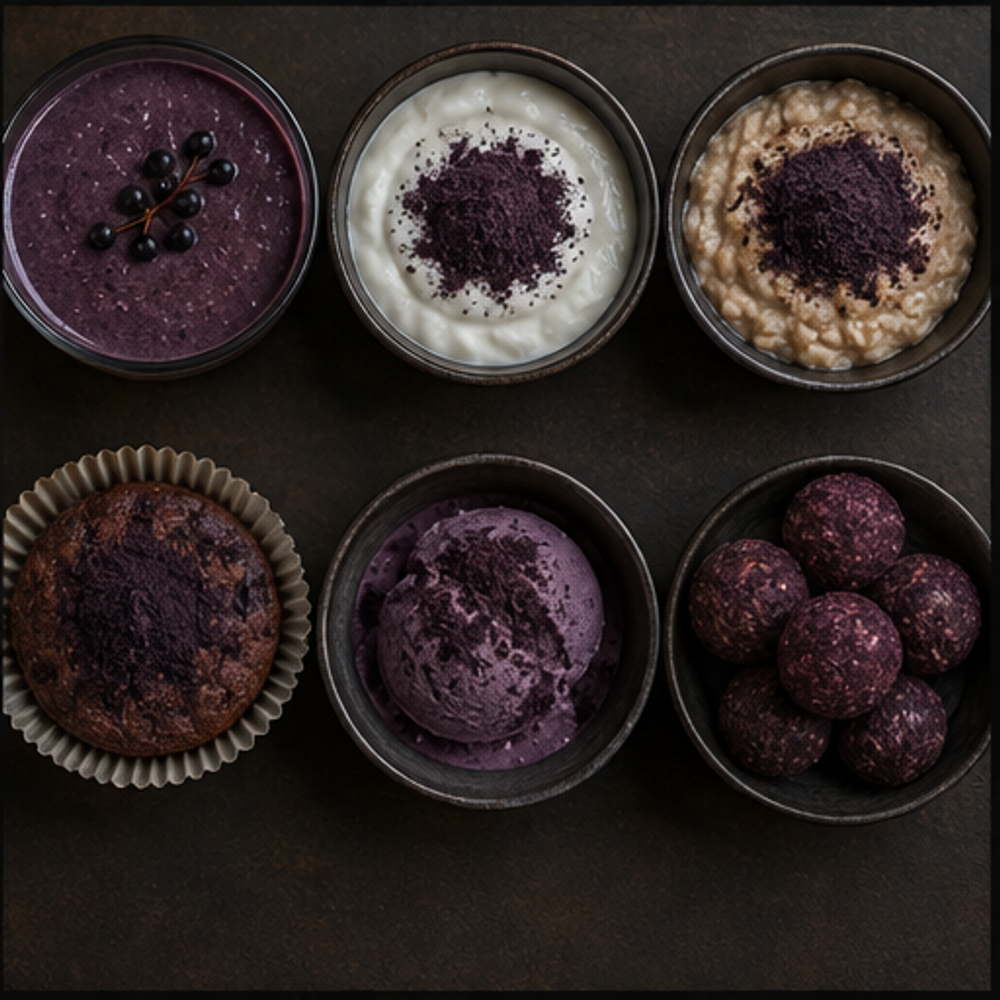 Freeze Dried Elderberry Powder