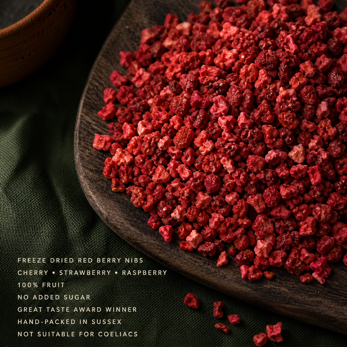Freeze Dried Red Berry Nibs