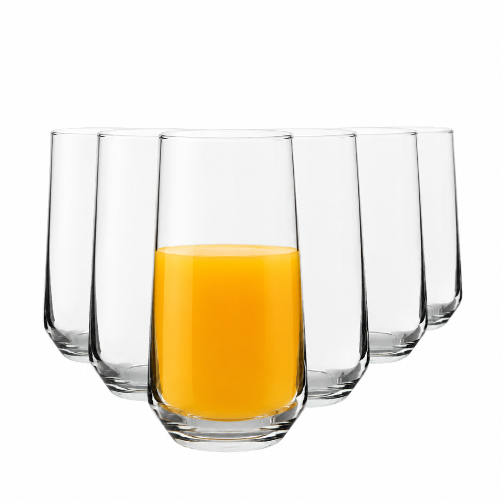 Allegra Long Drink Glasses - 470ml - Set of 6