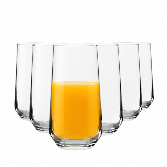 Allegra Long Drink Glasses - 470ml - Set of 6
