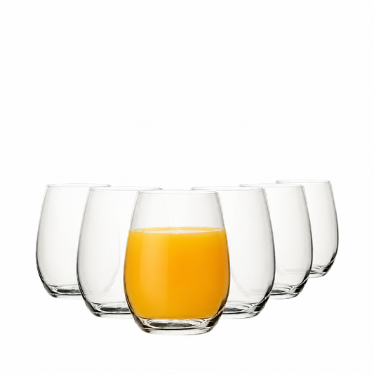 Amber Tumblers - 440ml - Set of 6