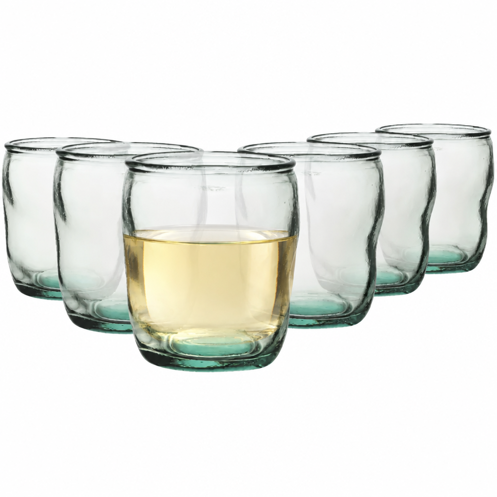 Authentico Recycled Low Glasses - 350ml - Set of 6