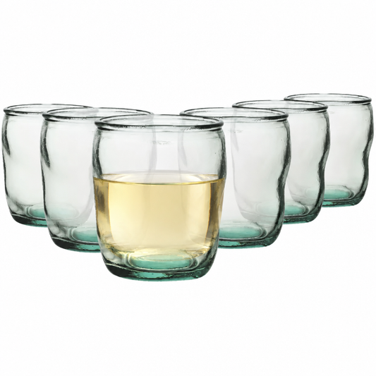 Authentico Recycled Low Glasses - 350ml - Set of 6