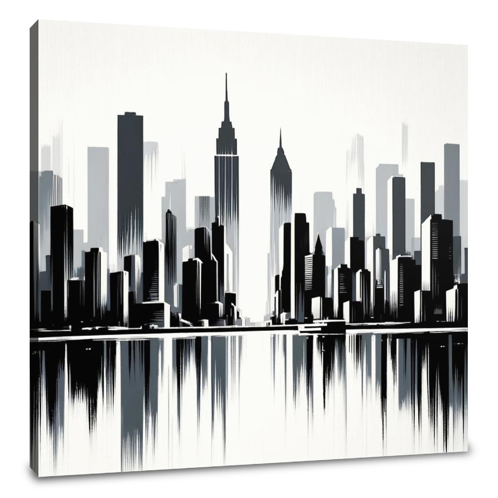 Modernist New York Canvas