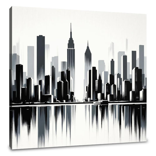 Modernist New York Canvas